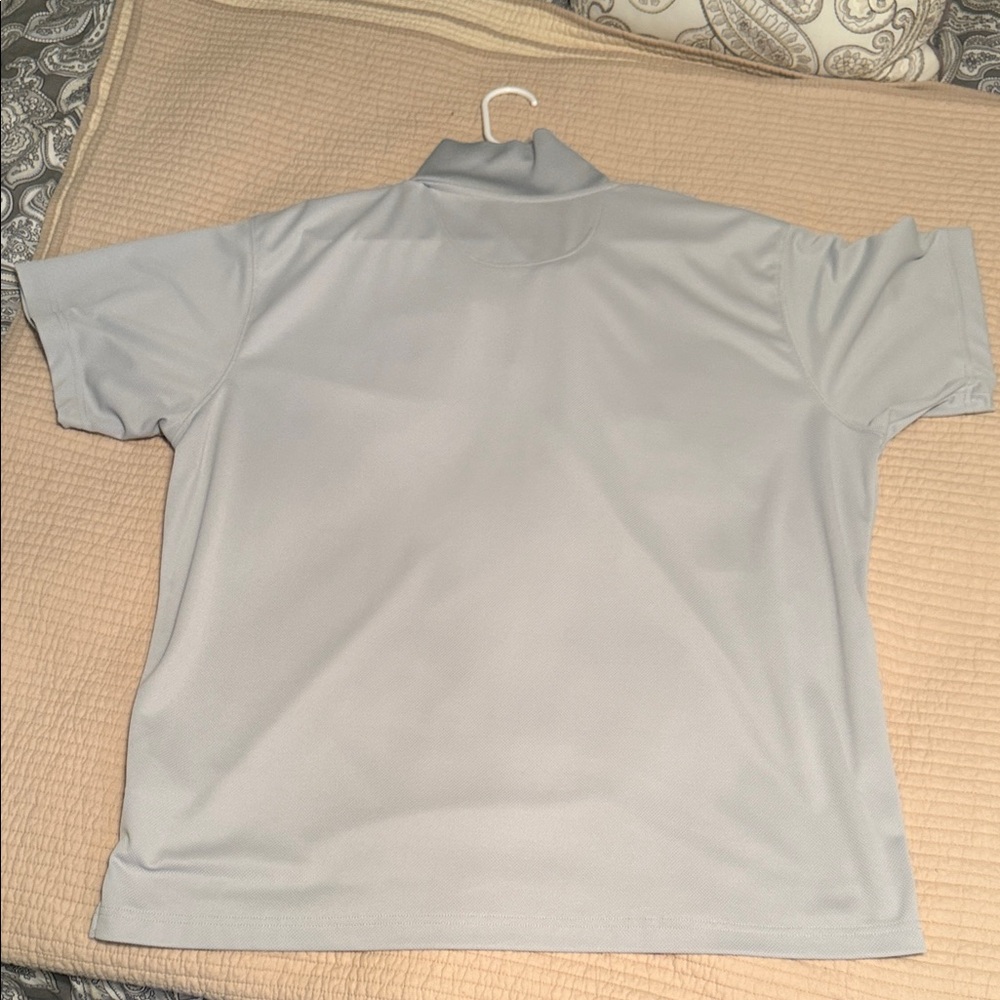 Columbia Men's Light Gray Polo Shirt - Picture 4 of 4